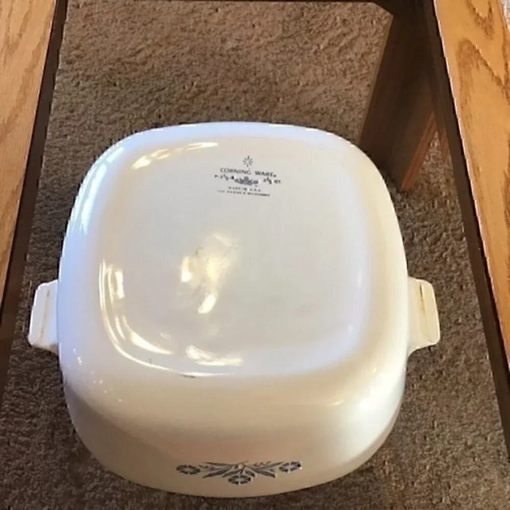 1970’s vintage CorningWare Blue Cornflower dish